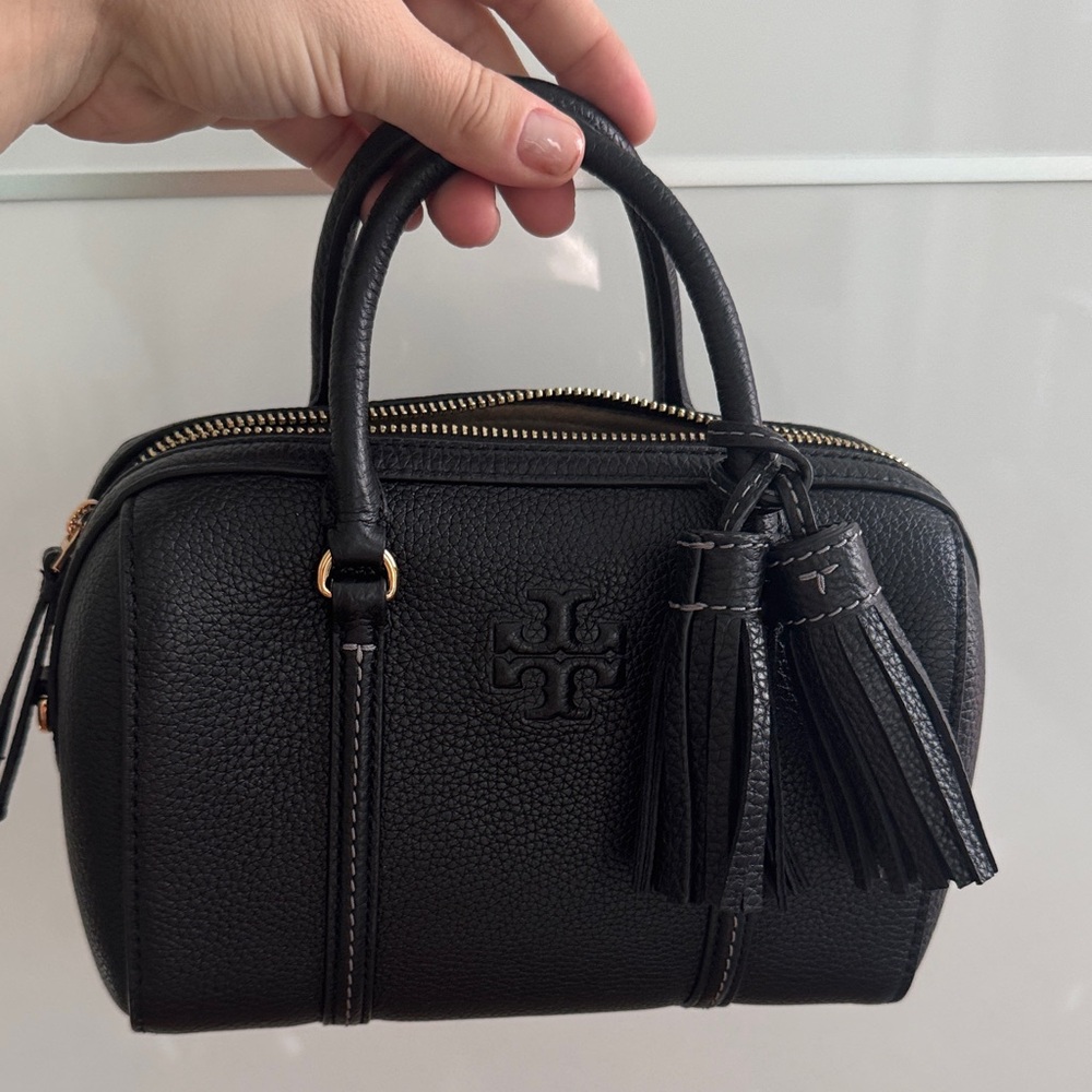 Tory Burch Black Leather Handbag